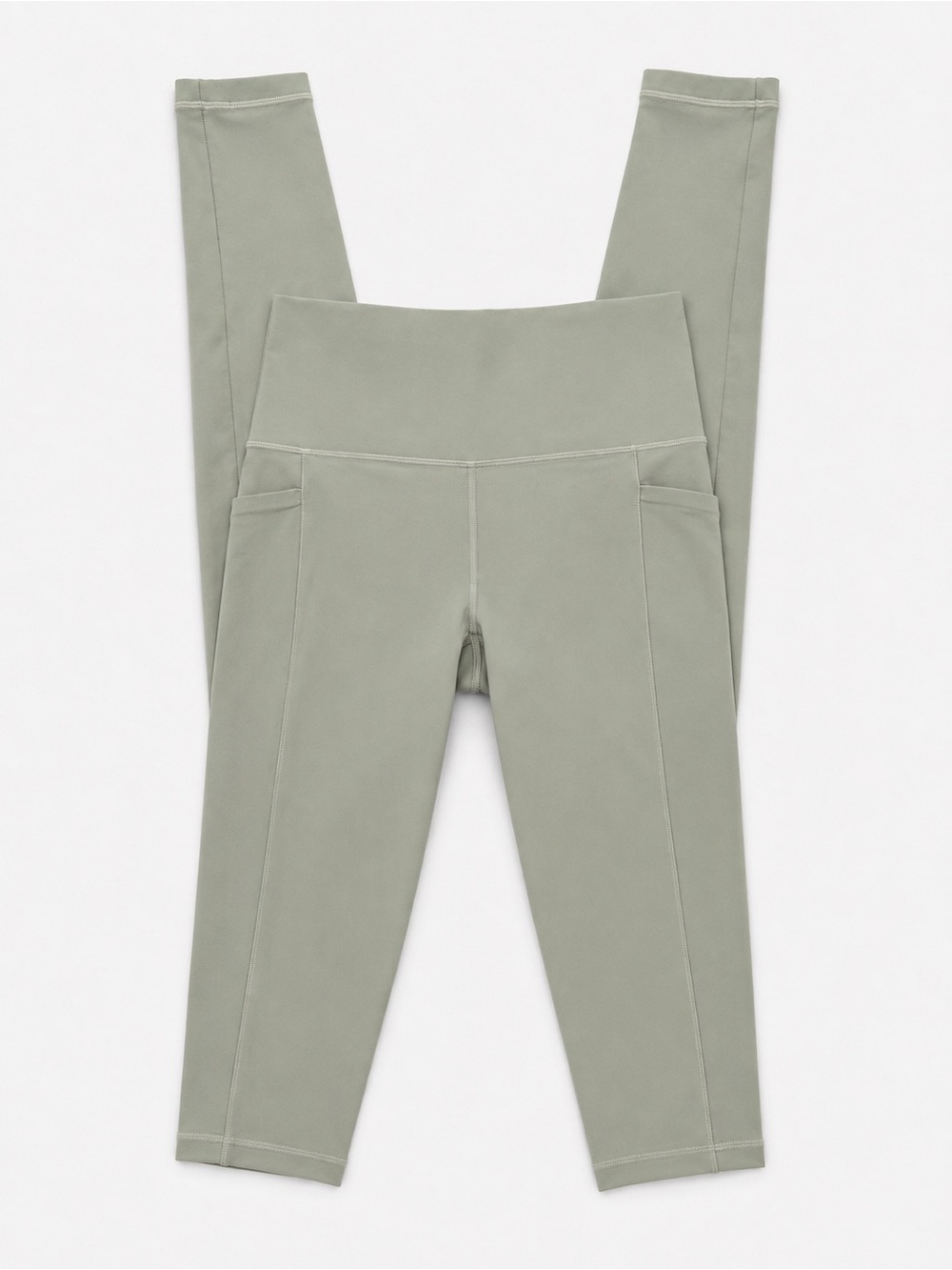Athleta High-Waist Leggings in Sage